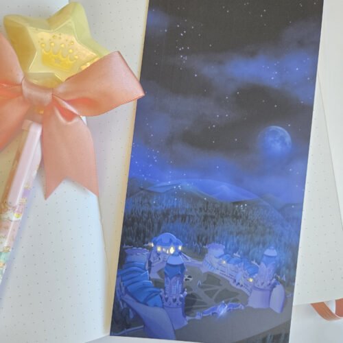 Night time Alfea Winx Club | Postcard